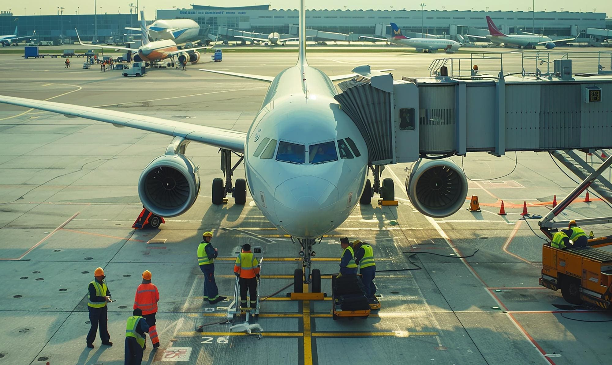 MRO technician completing aircraft maintenance and operational compliance training